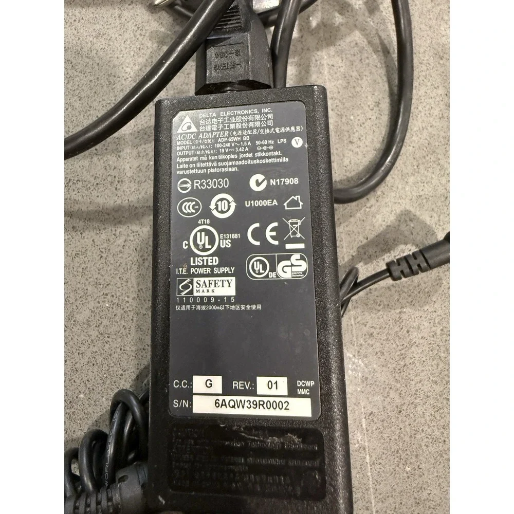 Original Delta 19V 3.42A 65W ADP-65WH BB for MSI MS-AA53 20